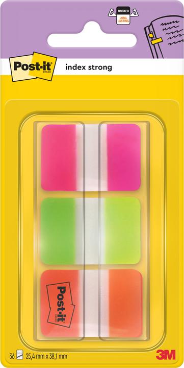Post-it Index Strong (25.5 x 38 mm)