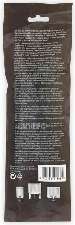 Actual product image Brabantia PerfectFit garbage bag compost. Type X, 12 L, 10 pcs (10 x, 12 l)