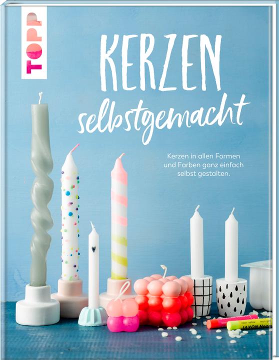 Produktbild Kerzen selbstgemacht. Liebevolle DIY-Projekte gestalten, verpacken und verschenken (Deutsch, Maja Fiedler, 2022)
