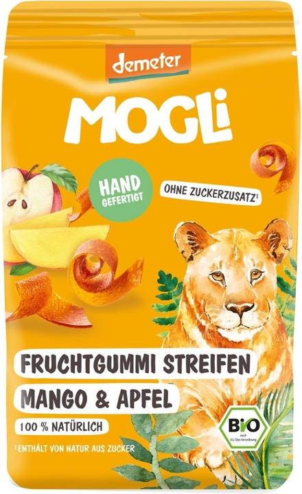 Image du produit Mogli Bandes de fruits amusantes à grignoter mangue et pomme, 25g (25 g)