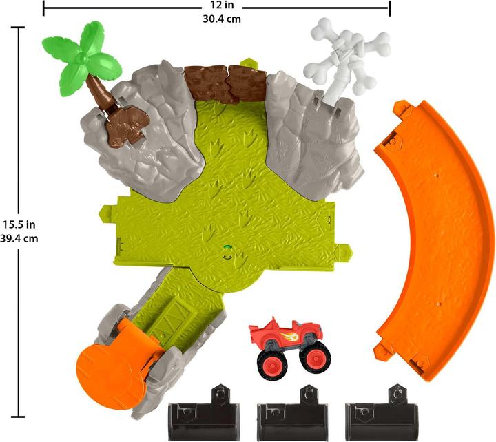 Actual product image Blaze And The Monster Machines Butterfly & Boards Blaze Play Set