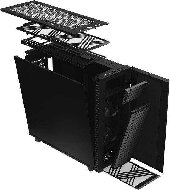 Produktbild Fractal Define 7 XL Black (ATX, mATX, Mini-ITX, E-ATX, EE-ATX, SSI CEB, SSI EEB)
