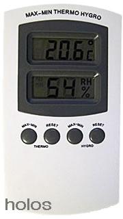 Produktbild Holos Hygro-/Thermometer, min/max, digital, ohne Sonde