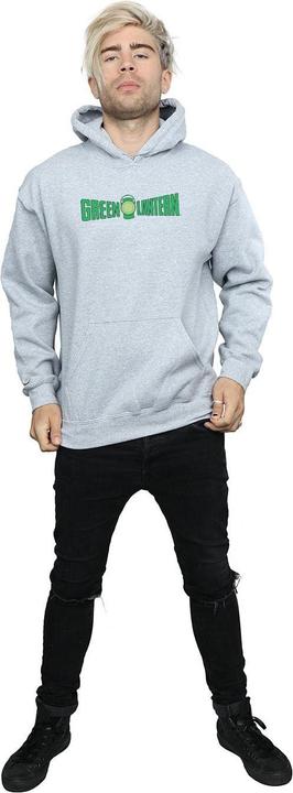 Produktbild Green Lantern Text Logo Kapuzenpullover (L)