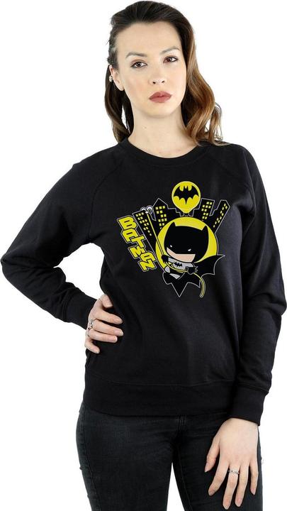 Chibi Batman Swinging Sweatshirt (L)