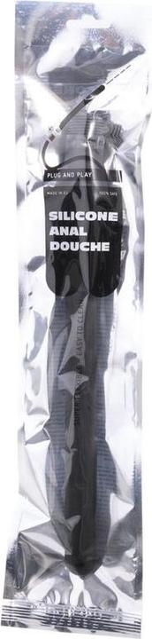 Actual product image All Black Silicone Anal Douche Type 5