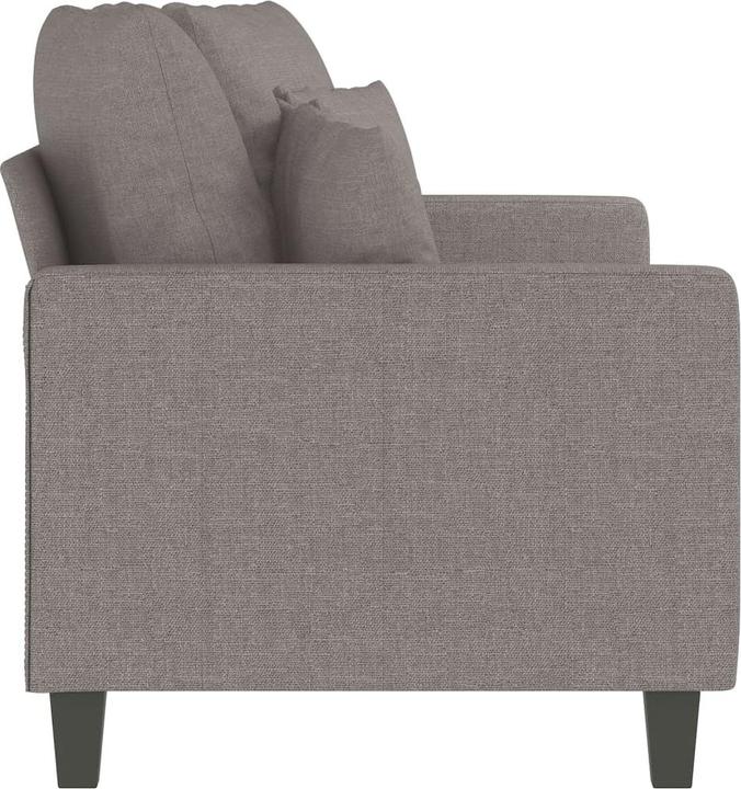Produktbild VidaXL 2-Sitzer-Sofa Taupe 140 cm Stoff,Farbe: Taupe,Material (2-Sitzer)