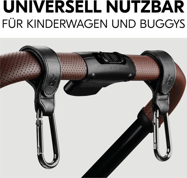 Actual product image Hauck Fixing hooks black 2 pieces