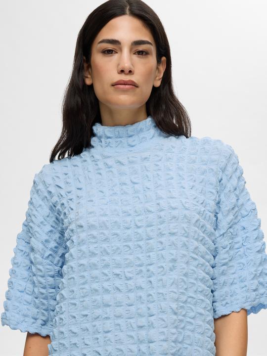 Produktbild Selected Femme Struktur Oberteil mit kurzen Ärmeln (L)