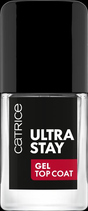 Catrice Ultra Stay Smalto Unghie Gel Top Coat (ciliegia ciliegia bambino, Smalto per unghie effetto gel)