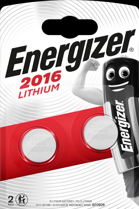 Energizer CR2016 Lithium (2 Stk., CR2016, 100 mAh)