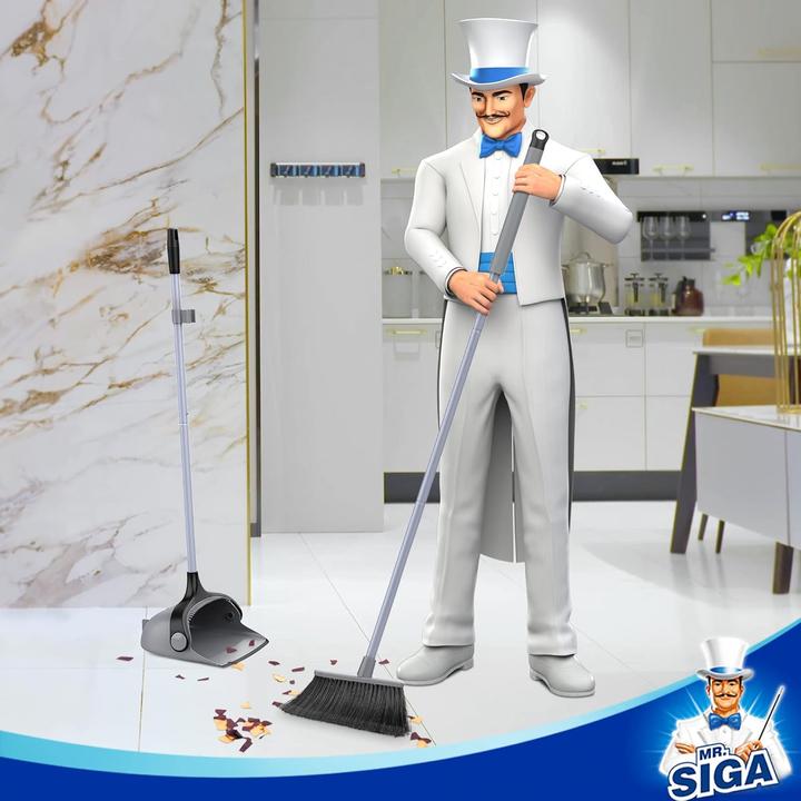 Produktbild Mr. siga Besen- und Kehrschaufel-Set