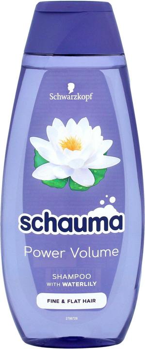 Actual product image Schwarzkopf Schauma - Power Volume 48H Plump Up Shampoo Hair Shampoo Adding Volume 400Ml (400 ml, Liquid shampoo)