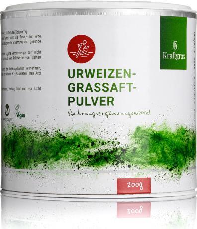 Kraftgras Ur-Weizengras-Saftpulver (1 Stück, Pulver, 200 g)