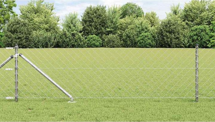 Produktbild VidaXL Kettenschalung Set aus 2 Verzinkter Stahl 25 x 0,8 m Robust