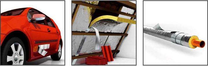 Actual product image 3M Aluminum adhesive tape 4701 (48 mm)