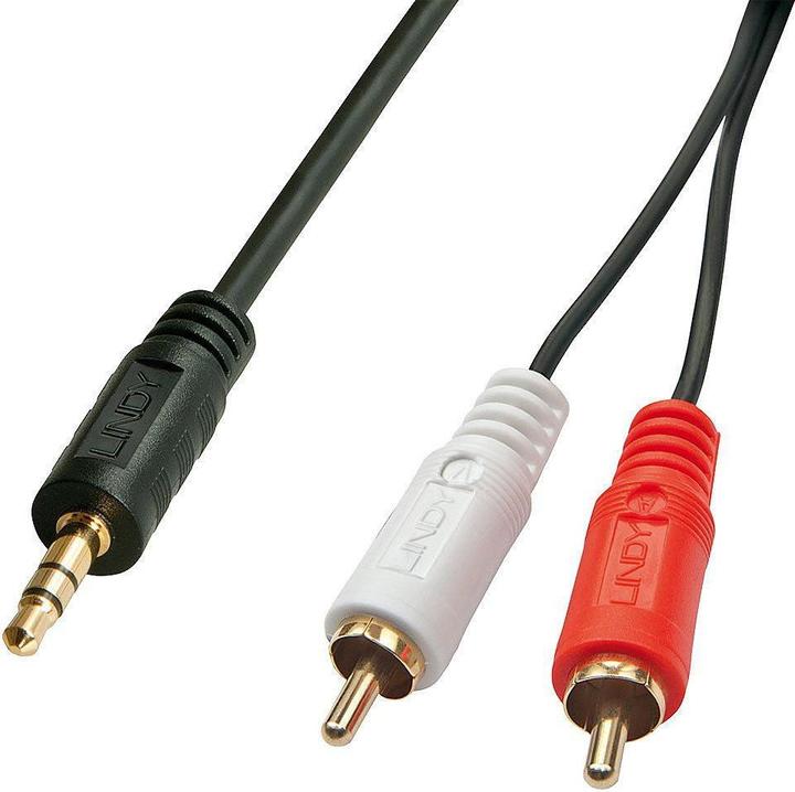 Produktbild Lindy Klinke - Cinch N (5 m, Cinch, 3.5mm Klinke (AUX))