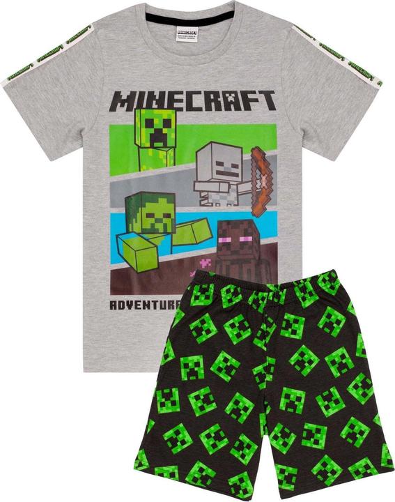Produktbild Minecraft Schlafanzug mit Shorts Jungen (134)