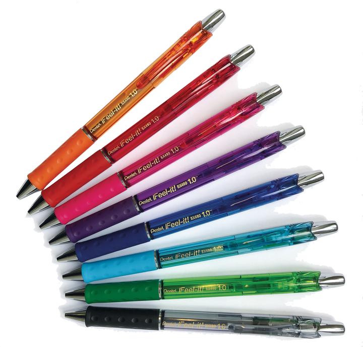 Image du produit Pentel FEEL-IT - Stylo à bille (Bleu clair, 1 x)