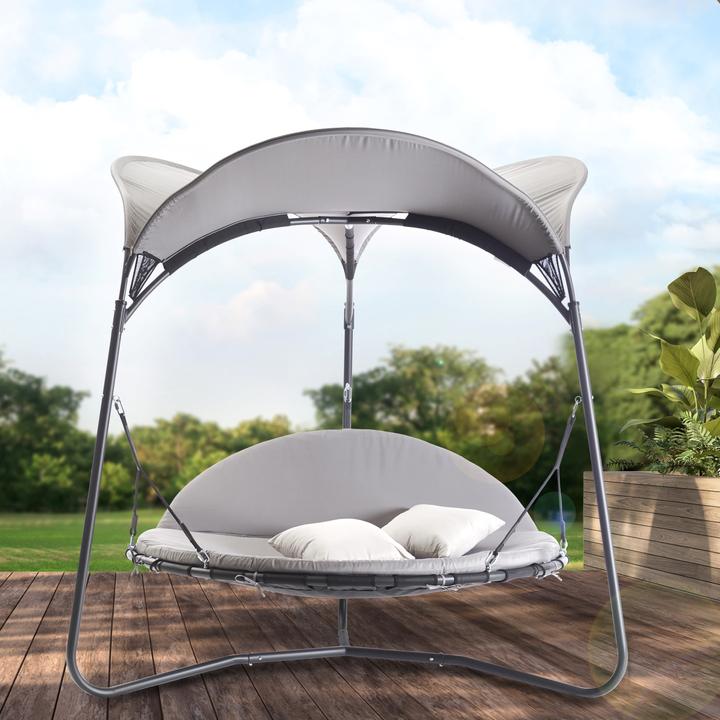 Actual product image Leco Luxury swing bed Mareike