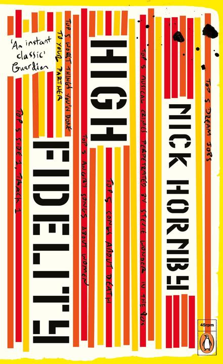 Produktbild high fidelity (Englisch, Nick Hornby, 2017)