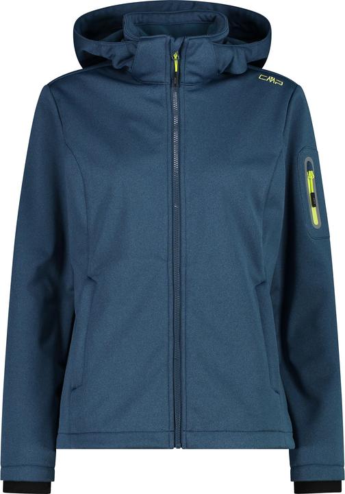 CMP Campagnolo Women's Jacket Zip Hood Melange Softshell