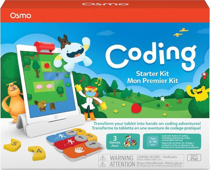 Image du produit Play Osmo Coding Starter Kit pour iPad avec base Osmo incl. (Français, Anglais)