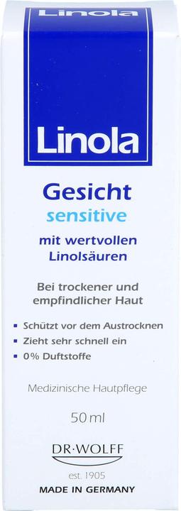 Dr. Wolff Linola Gesicht Sensitive (50 ml, 24h Creme)
