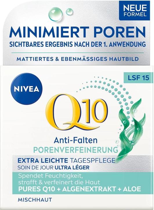 Productafbeelding NIVEA Q10 Power Anti-Rimpel Lichte Dagcrème SPF15 Crème (50 ml, Dagcrème, SPF 15)