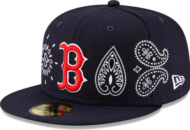 Produktbild New Era 59Fifty Fitted Cap - PAISLEY Boston Red Sox - 7 3/8 (7 3/8)