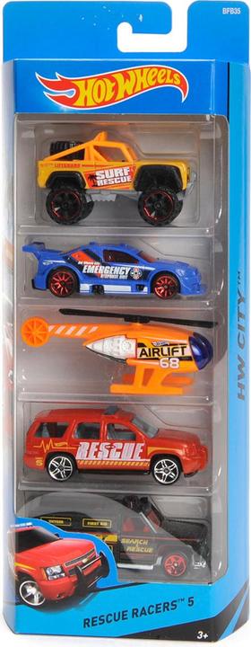 Hot Wheels Assortiment de 5 coffrets cadeaux