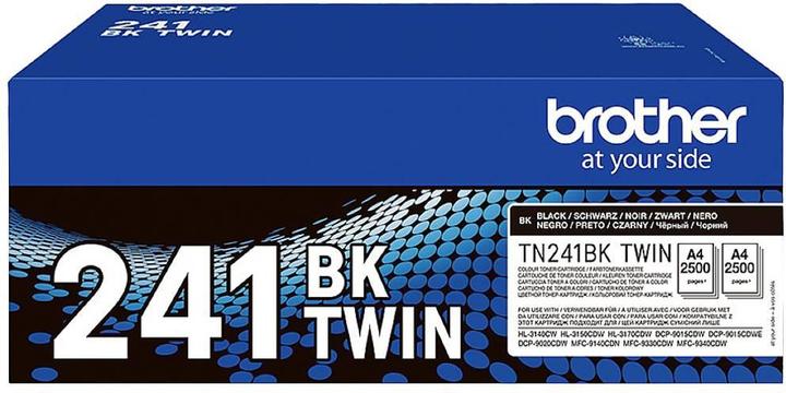 Actual product image Brother TN-241BK Twin Pack (FC)
