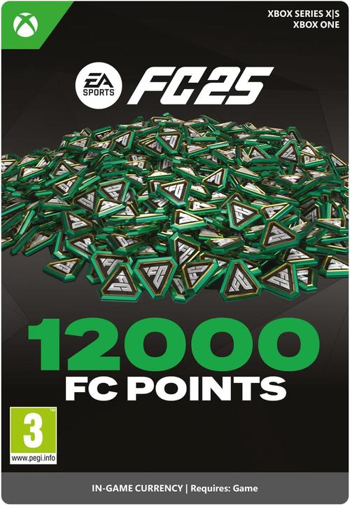 Microsoft Xbox EA SPORTS FC 25 - FC POINTS 12000 Code de téléchargement