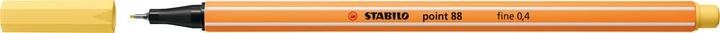 Actual product image STABILO POINT 88 - Fineliner (Light yellow, 1 x)