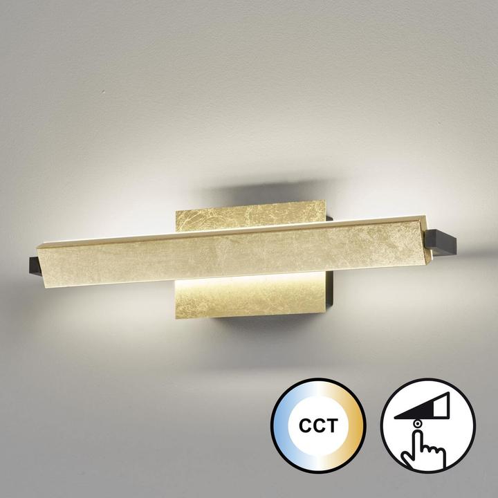 Produktbild Fischer & Honsel Honsel Pare LED Wandleuchte 13,7W Tunable white steuerbar dimmbar Acrylglas blattgold 3048