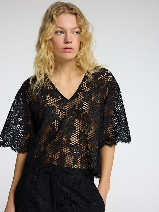 Immagine prodotto Selected Femme Top in pizzo con vestibilità cropped (38)