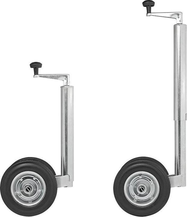 Actual product image ProPlus Double support wheel 48 mm with solid PU tyres 200 x 50 mm