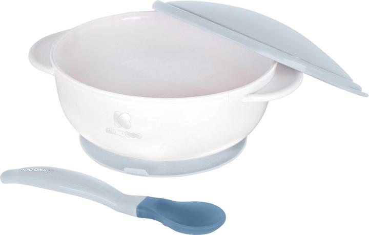 Actual product image Kikkaboo Baby food bowl 250 ml spoon