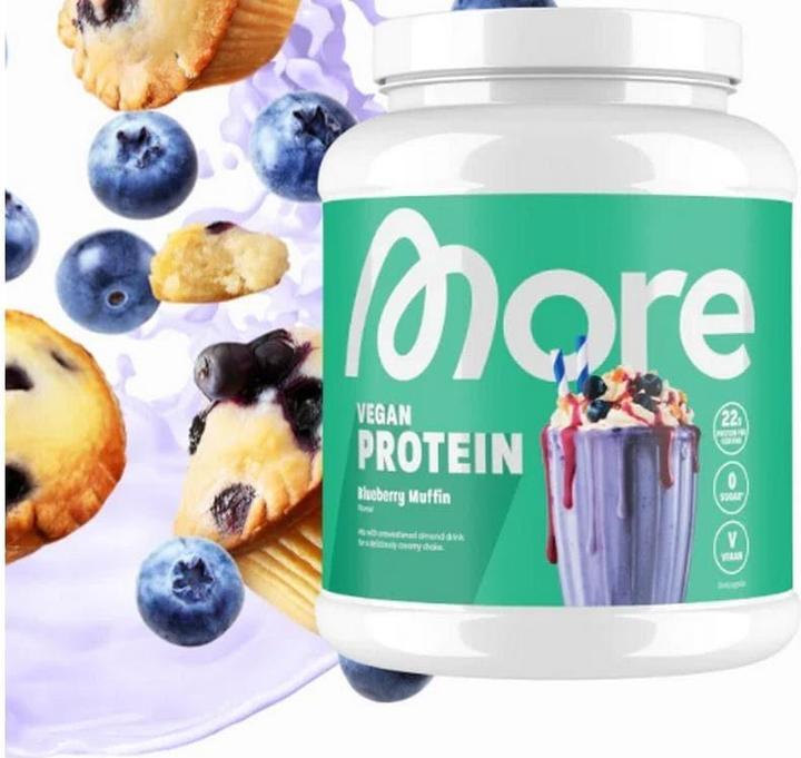 Produktbild More Nutrition Vegan Protein (Blaubeeren, 1 Stk., 600 g)