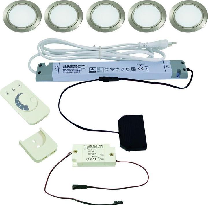 Produktbild L&S Komplettset LED Einbauleuchten Chip 58 12 V (250 lm)