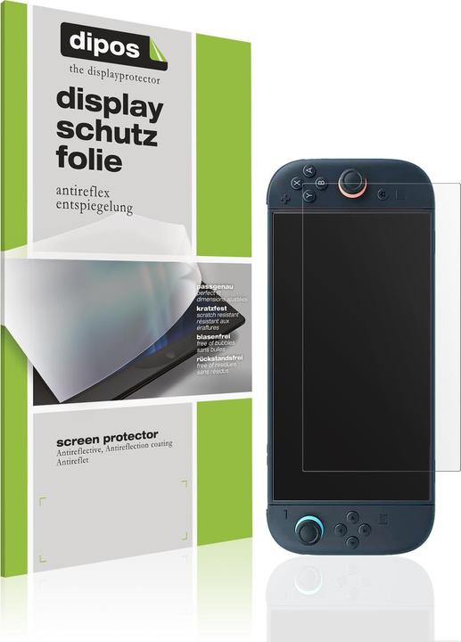 Dipos Film de Protection d’écran Anti-reflet pour Nintendo Switch 2 2025 (Switch 2)