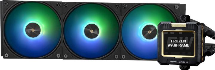 Actual product image Thermalright Frozen Warframe 360 Black ARGB - AIO, 360mm, LCD