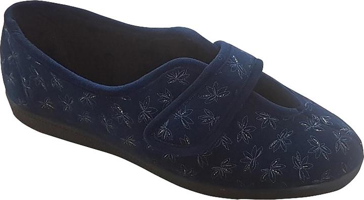 Universal Textiles Ivy Hausschuhe Mit Klettverschluss Blumenmuster