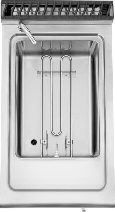 Actual product image Royal Catering Bain-Marie - 3000 W - GN 1/2 - GN 1/3 - tap - base cabinet (40 x 73 cm) -