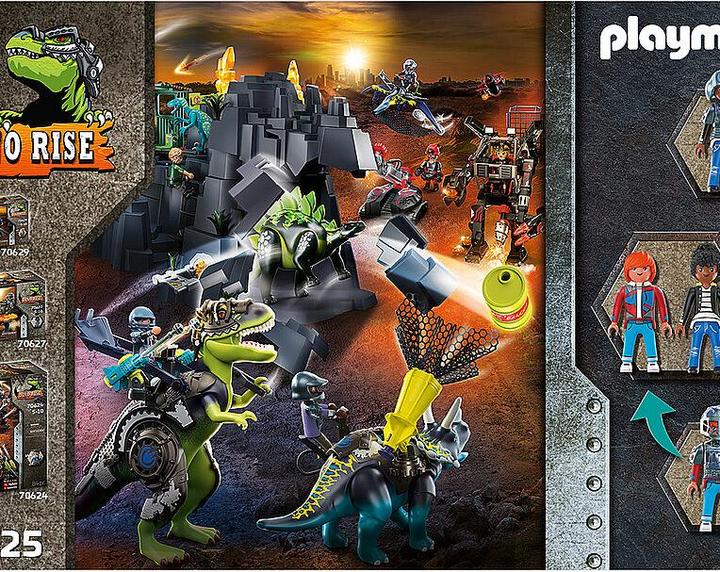 Actual product image Playmobil Spinosaurus: Double defense power (70625, Playmobil dinos)