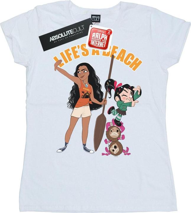 Disney Wreck It Ralph Moana And Vanellope TShirt (XXL)