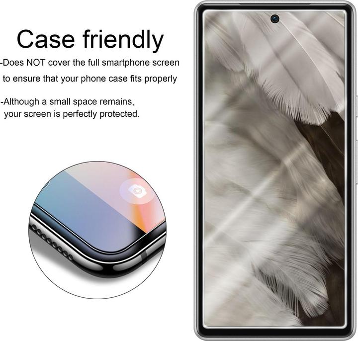Immagine prodotto Cadorabo Pellicola di armatura per Google Pixel 7A (1 Pezzo/i, Google Pixel 7a)