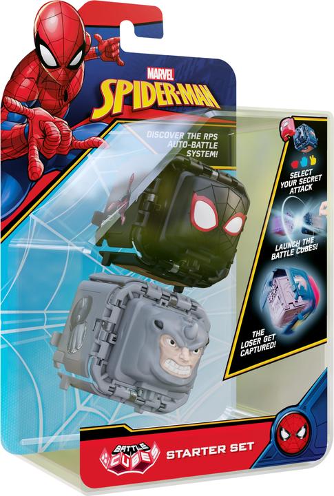 Produktbild Boti Marvel Spiderman Battle Cube - Miles Morales gegen Rhino