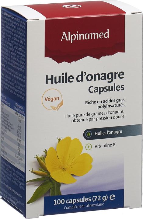 Actual product image Alpinamed Evening primrose oil (100 Piece, Capsules, 112 g)