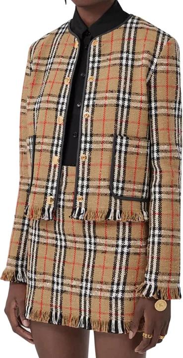 Immagine prodotto Burberry Vintage Check Motif Jacket (38)